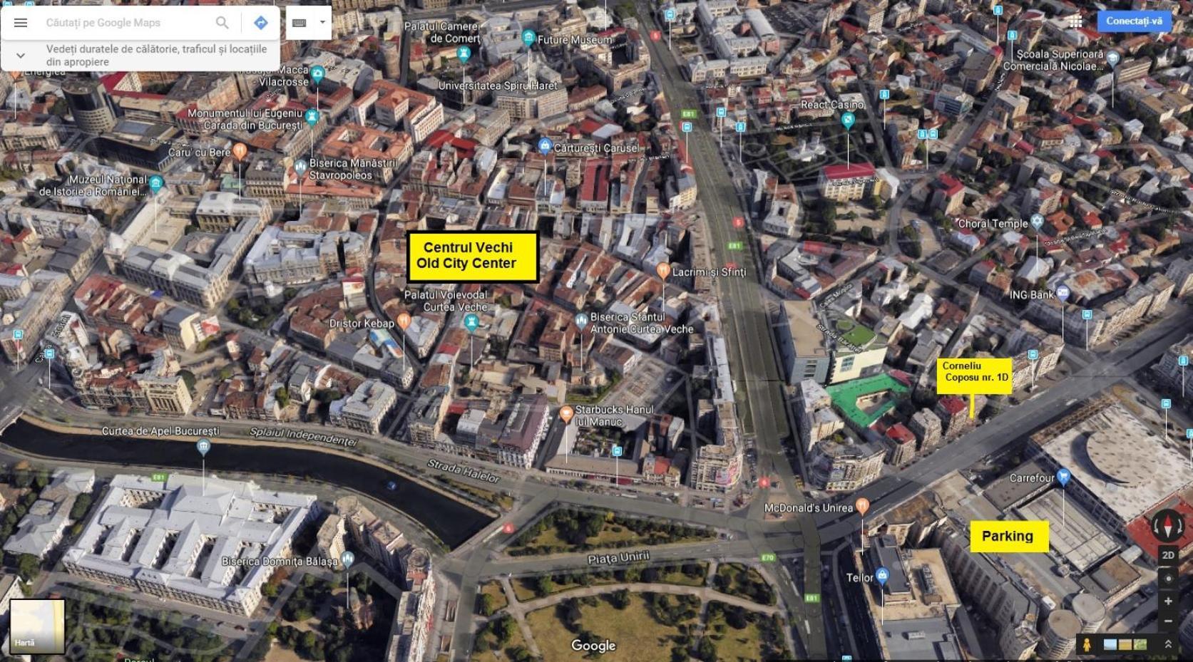 Domum Unirea, Across The Street Of Old City Center Bucareste Exterior foto